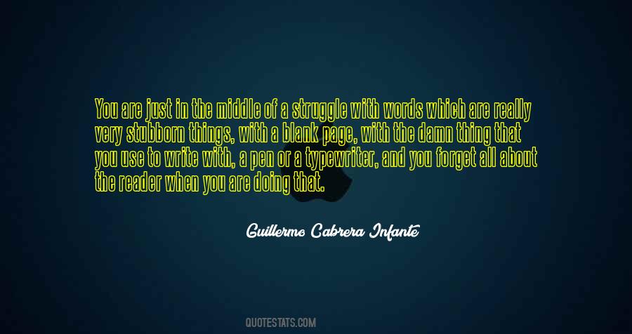 Guillermo Cabrera Infante Quotes #456644