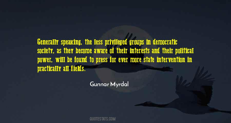 Gunnar Myrdal Quotes #1254728