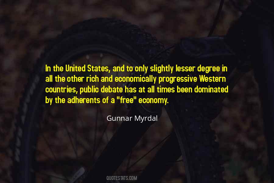 Gunnar Myrdal Quotes #537562