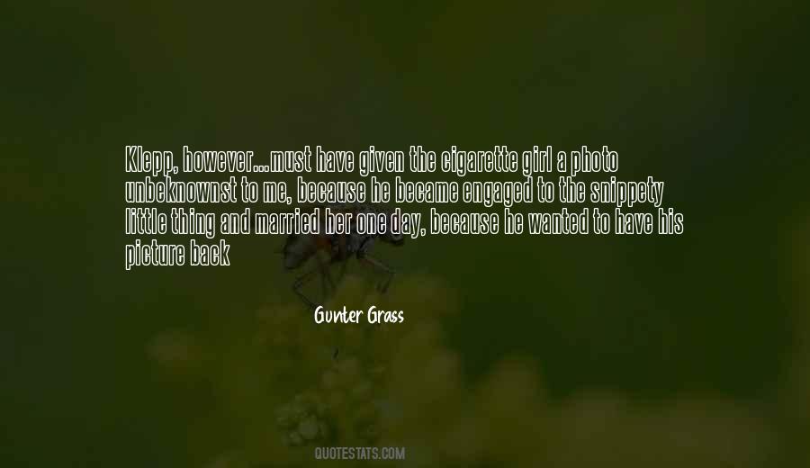 Gunter Grass Quotes #1433244