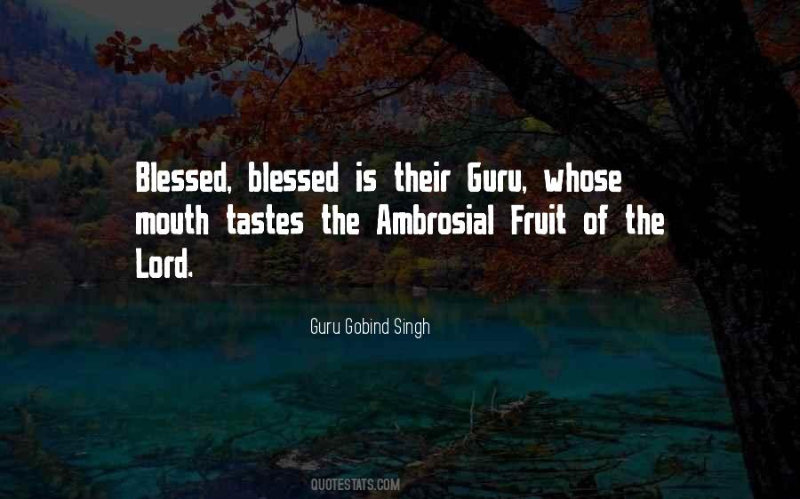 Guru Gobind Singh Quotes #7864