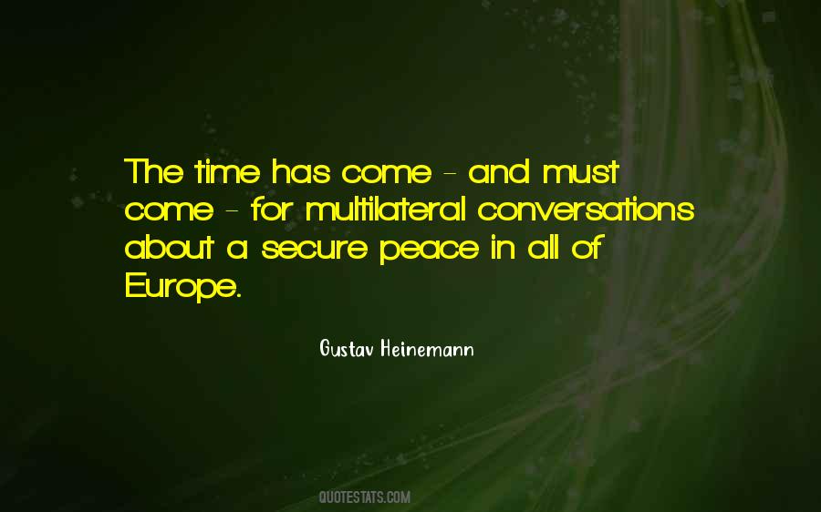 Gustav Heinemann Quotes #1218976