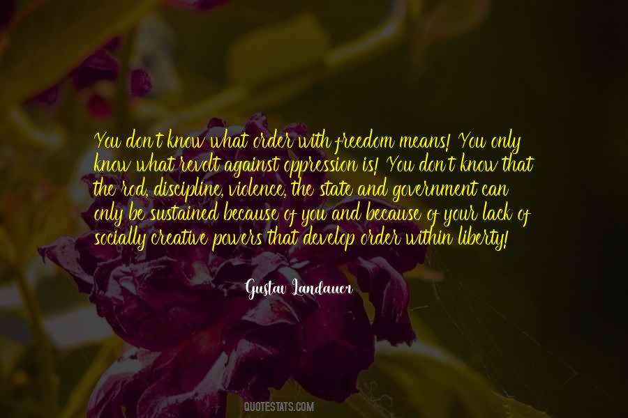 Gustav Landauer Quotes #119253