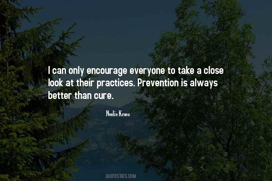 Quotes About Prevention #927526