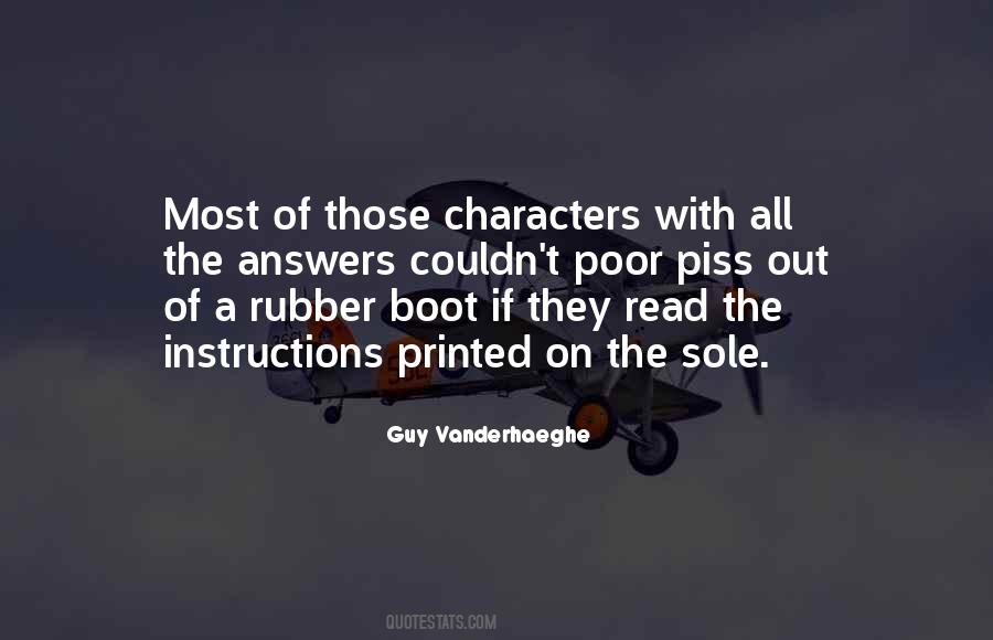 Guy Vanderhaeghe Quotes #1581214