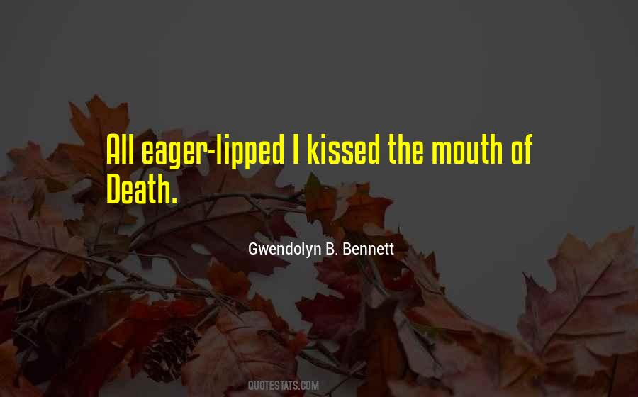 Gwendolyn B. Bennett Quotes #1646708