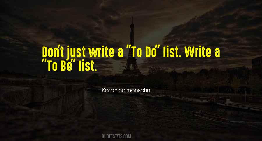 Quotes About To Do List #1022764