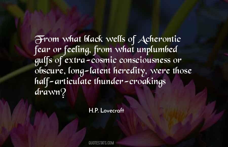 H P Lovecraft Quotes #200389