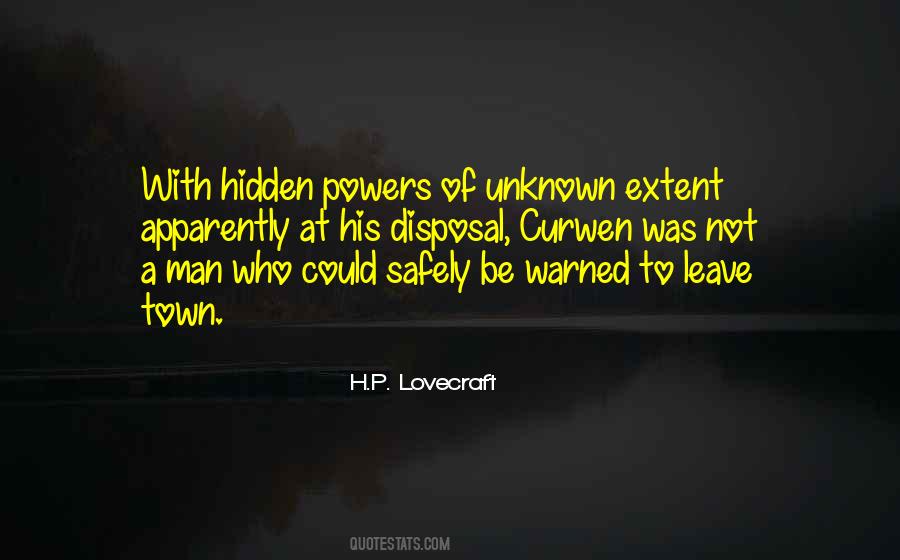 H P Lovecraft Quotes #52726