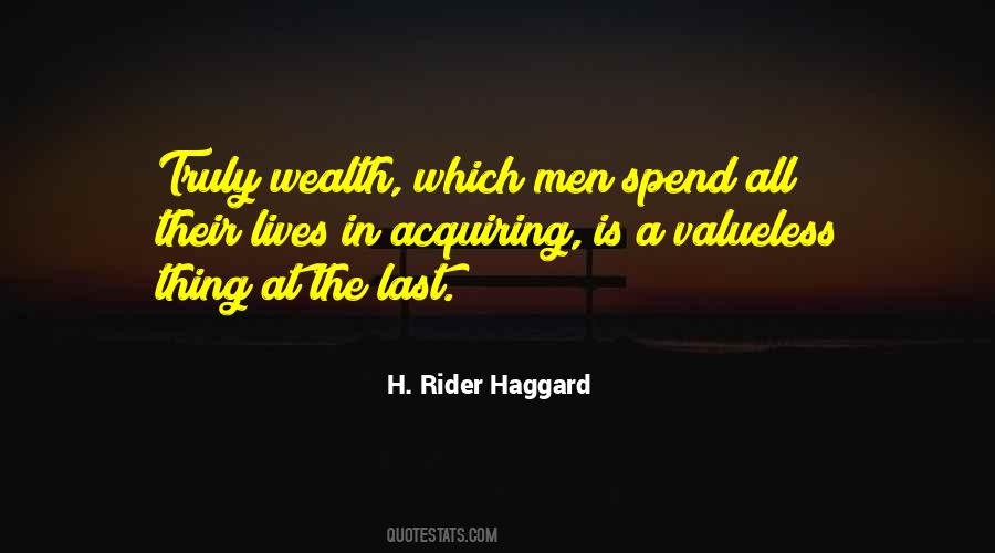 H Rider Haggard Quotes #843420