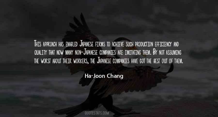 Ha Joon Chang Quotes #1743712