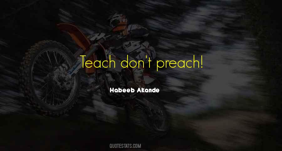 Habeeb Akande Quotes #1034120