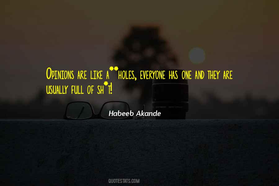 Habeeb Akande Quotes #178562