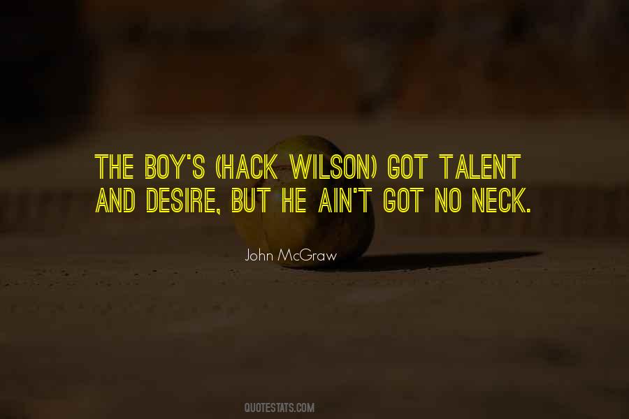 Hack Wilson Quotes #658660