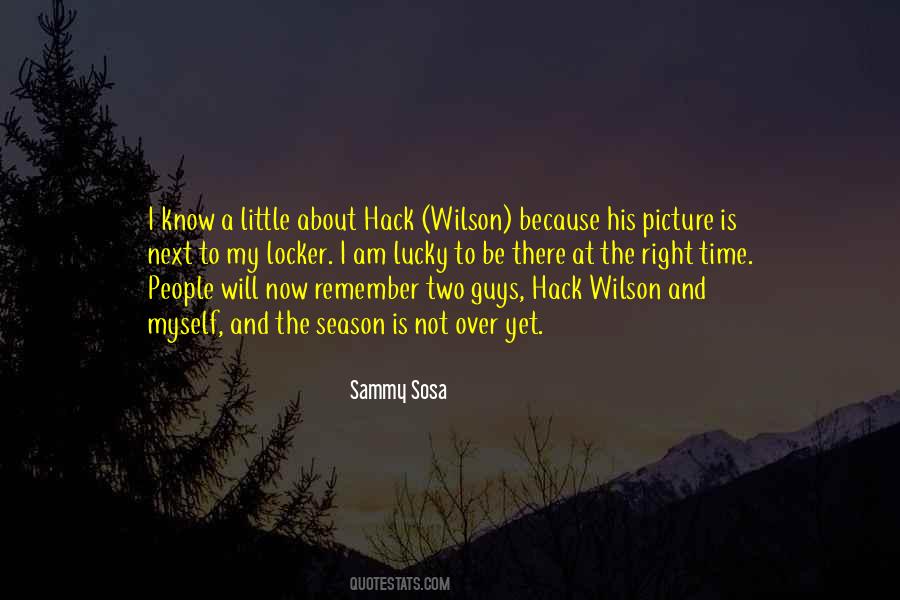 Hack Wilson Quotes #928198