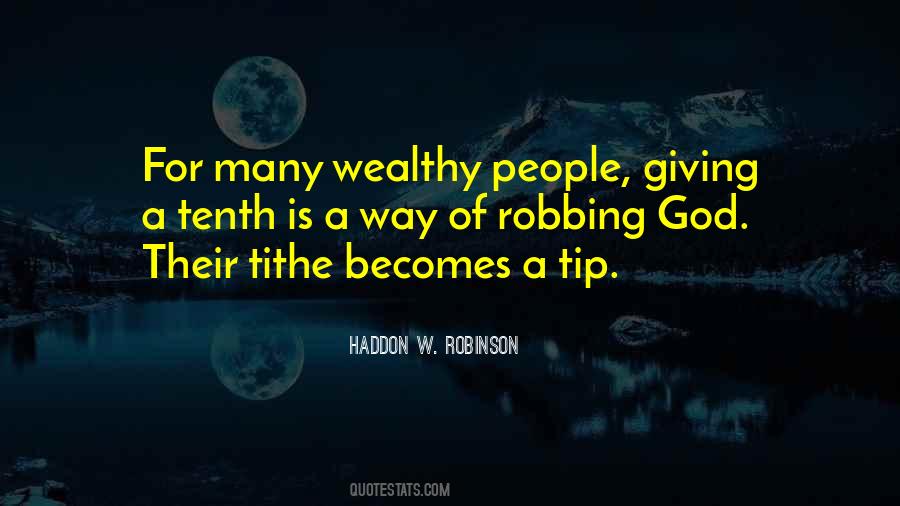 Haddon Robinson Quotes #314496