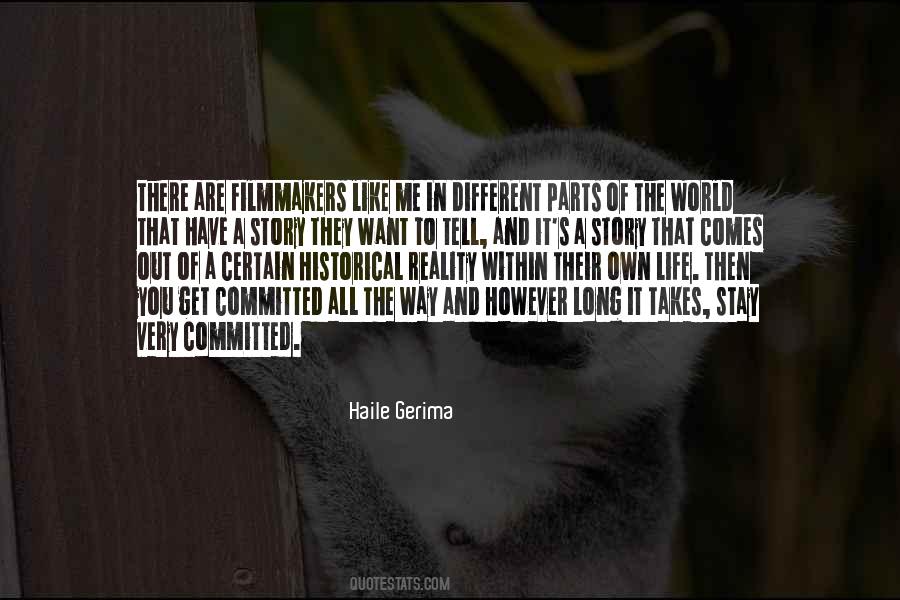 Haile Gerima Quotes #879753