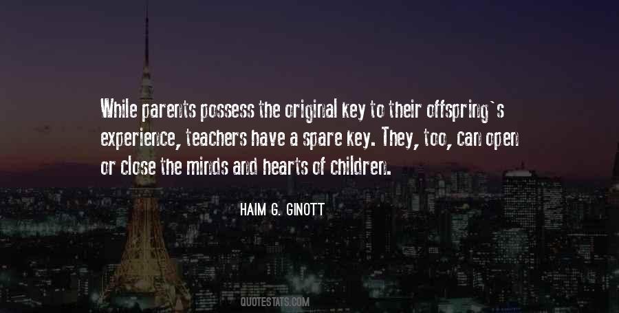 Haim Ginott Quotes #1171776