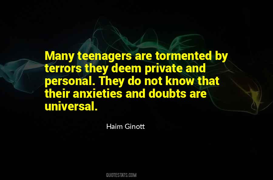 Haim Ginott Quotes #350713