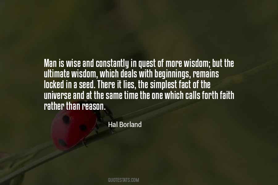 Hal Borland Quotes #736857