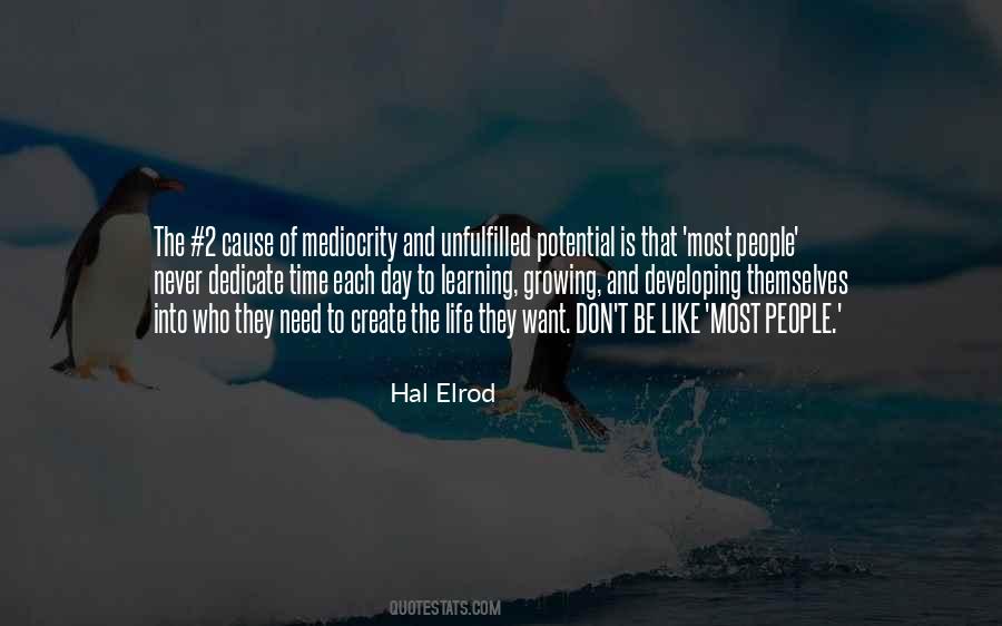 Hal Elrod Quotes #950846
