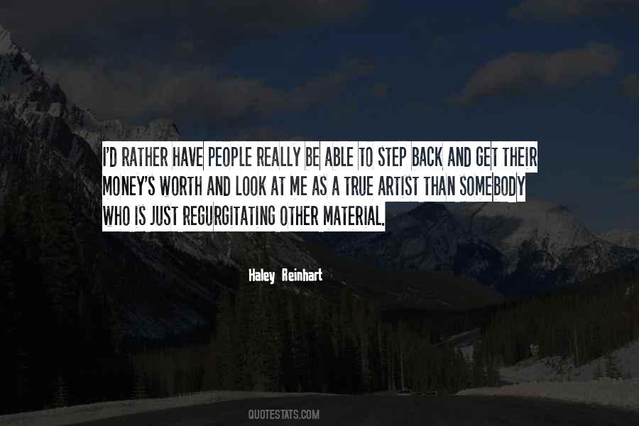 Haley Reinhart Quotes #1526528