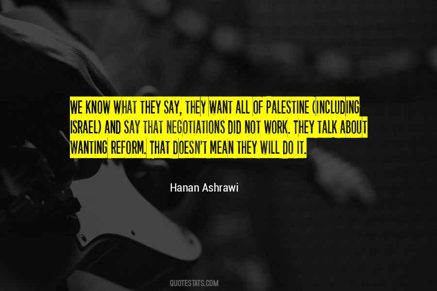 Hanan Ashrawi Quotes #889132