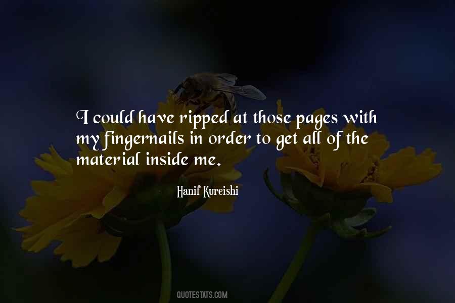 Hanif Kureishi Quotes #459220