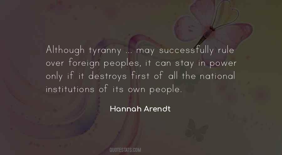 Hannah Arendt Quotes #377523