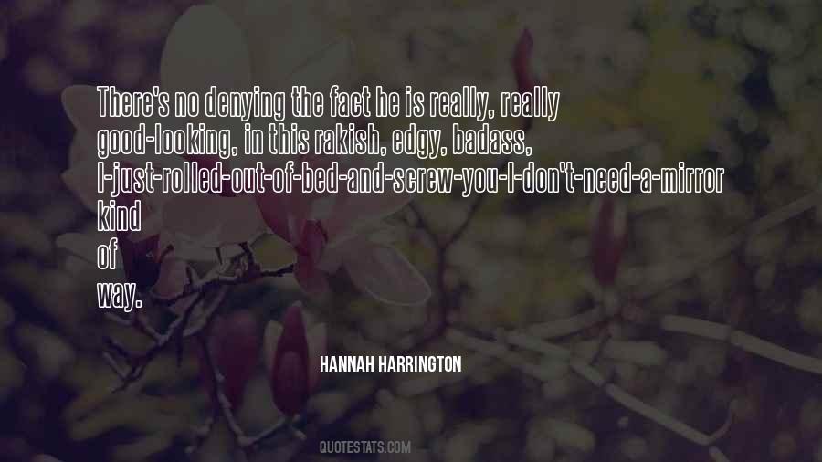 Hannah Harrington Quotes #120284