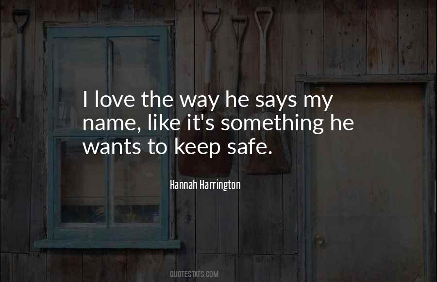 Hannah Harrington Quotes #1459010