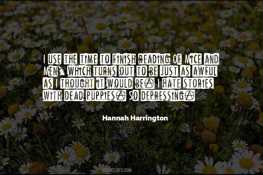 Hannah Harrington Quotes #724632