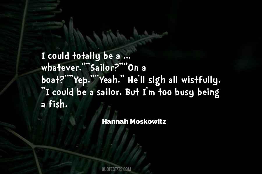 Hannah Moskowitz Quotes #1149473