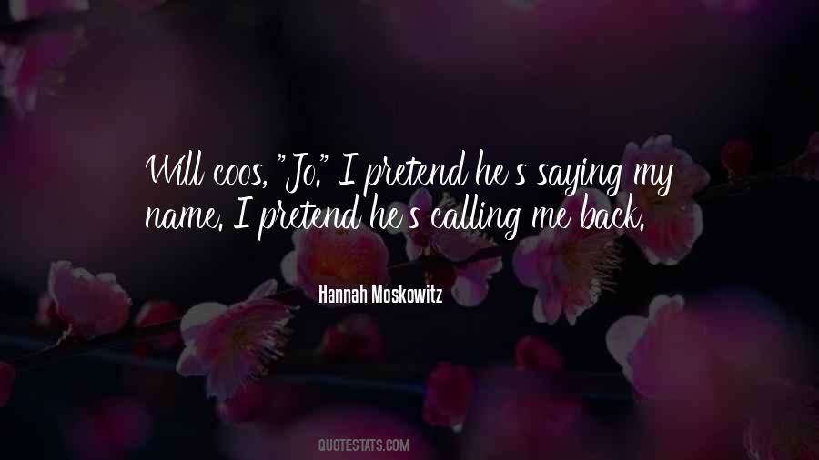 Hannah Moskowitz Quotes #416181