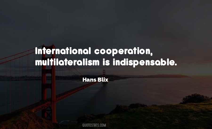 Hans Blix Quotes #1771666