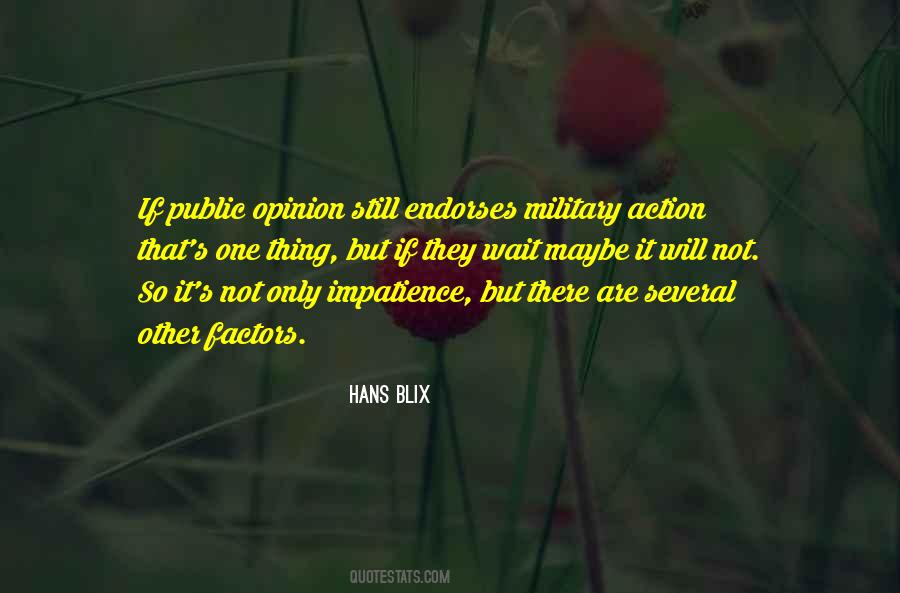 Hans Blix Quotes #334755