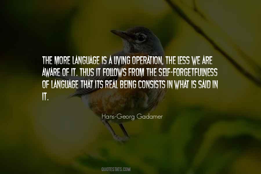 Hans Georg Gadamer Quotes #524669