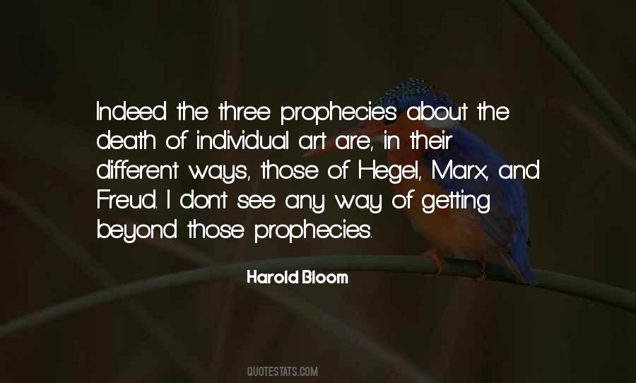 Harold Bloom Quotes #32446