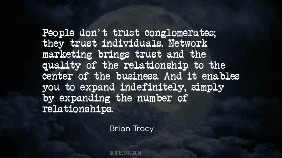 Quotes About Business And Trust #262256