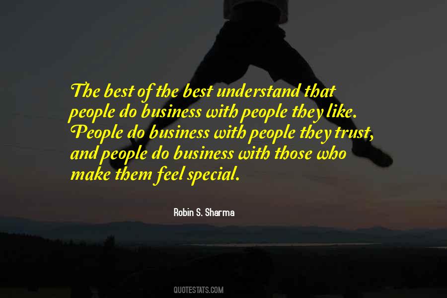 Quotes About Business And Trust #543135