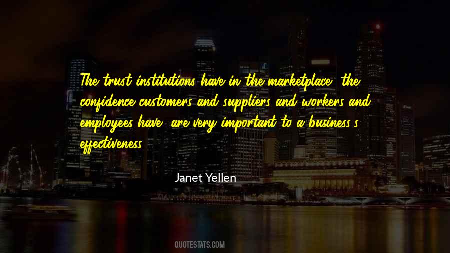 Quotes About Business And Trust #620037