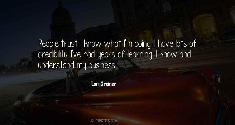 Quotes About Business And Trust #884970