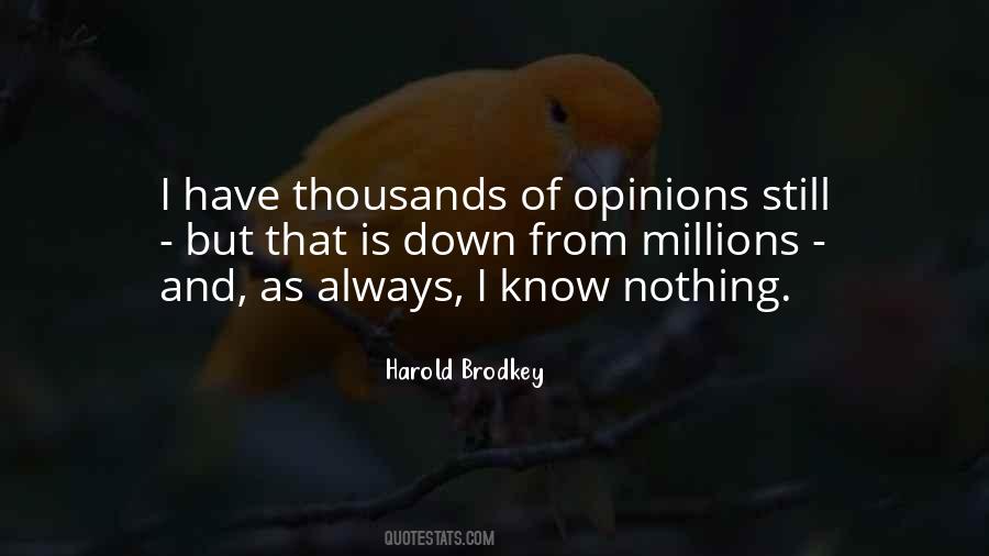 Harold Brodkey Quotes #584951