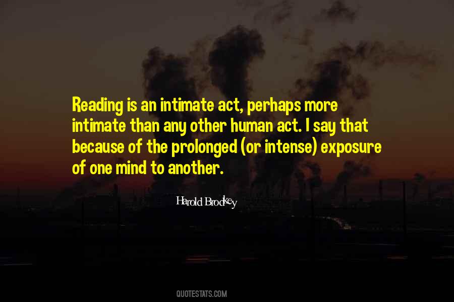 Harold Brodkey Quotes #743624