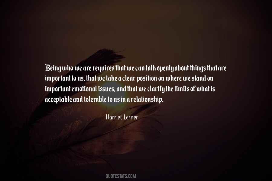 Harriet Lerner Quotes #1820700