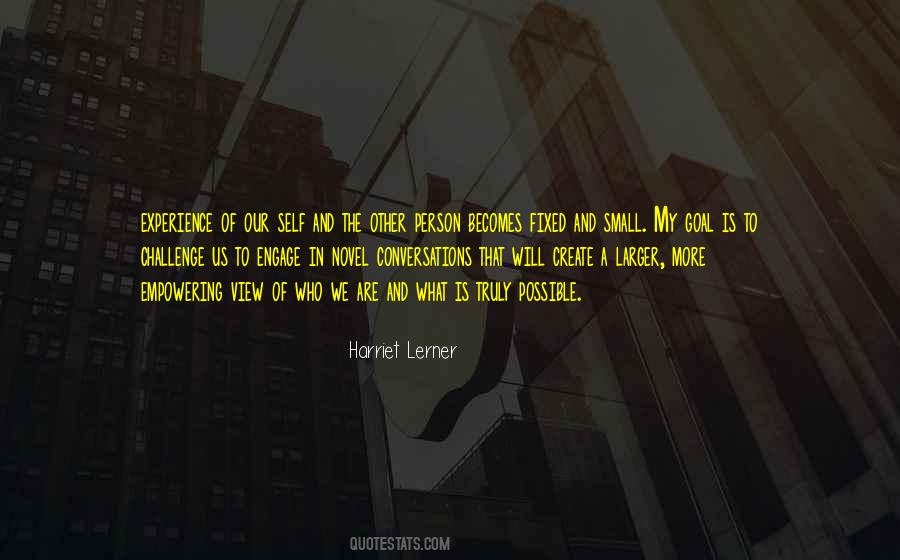 Harriet Lerner Quotes #1827565