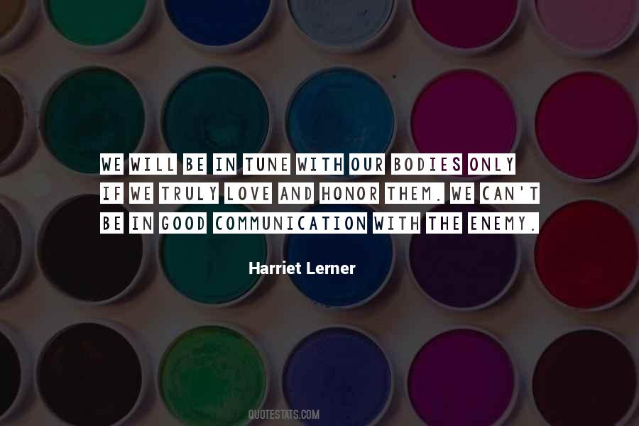 Harriet Lerner Quotes #532040