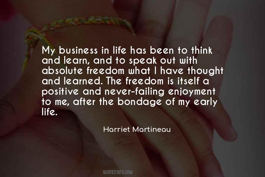 Harriet Martineau Quotes #1453087