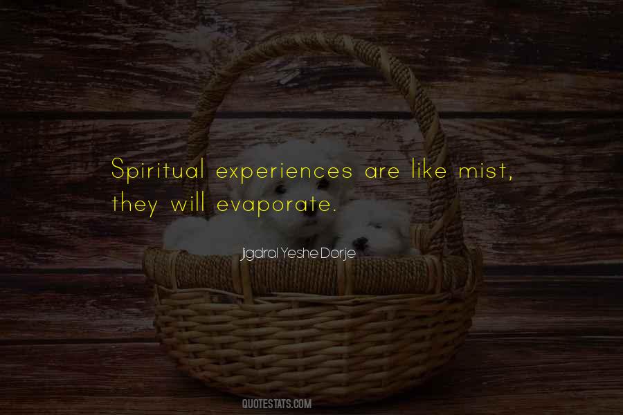 Quotes About Spiritual Experiences #1757745