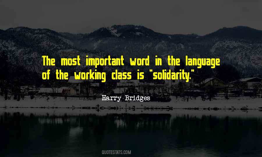 Harry Bridges Quotes #1739303